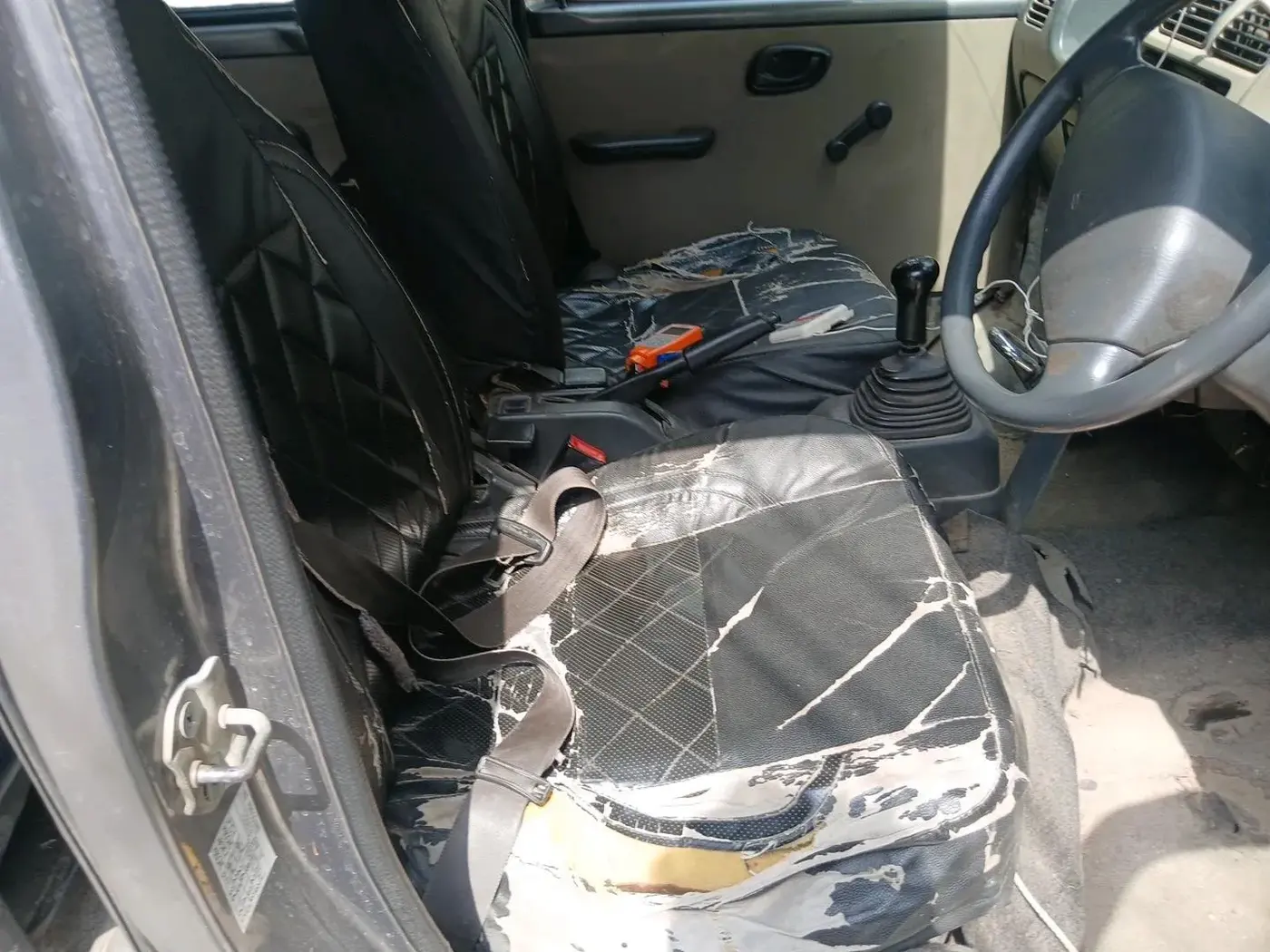 2012 Maruti Eeco 5 STR WITH A/C+HTR CNG, CNG, Manual, 1,49,515 km, interior
