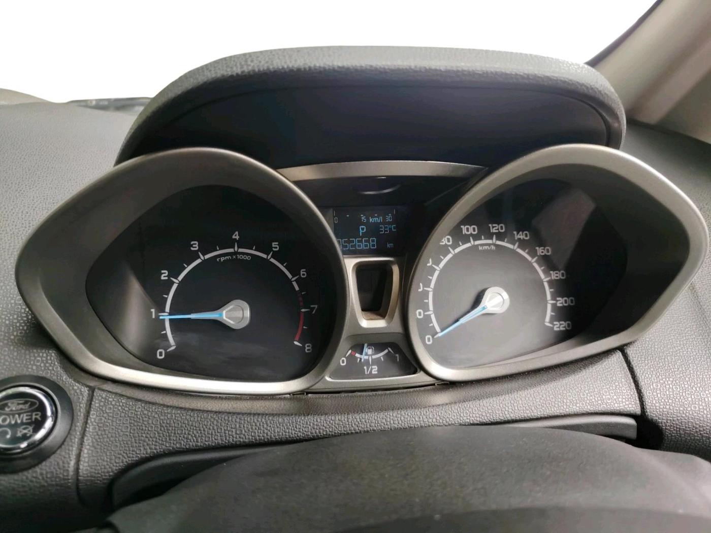 2017 Ford Ecosport TITANIUM 1.5L PETROL AT, Petrol, Automatic, 52,668 km, interior