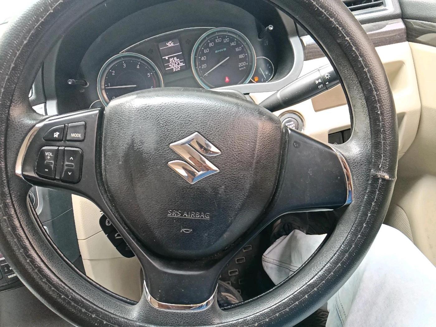 2016 Maruti Ciaz ZDI SHVS, Diesel, Manual, 42,627 km, interior