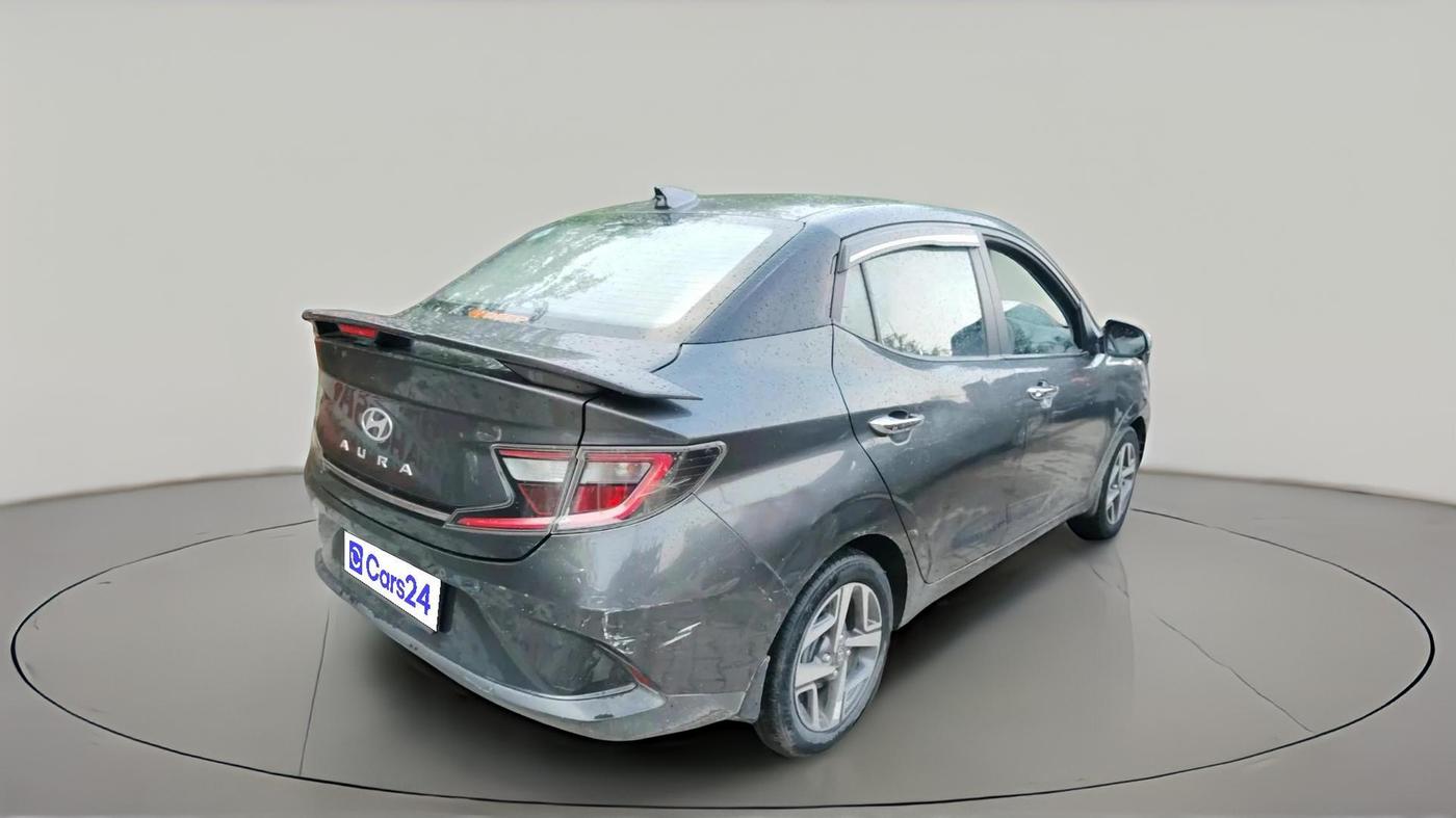 2023 Hyundai AURA SX 1.2 CNG, CNG, Manual, 58,284 km, exterior