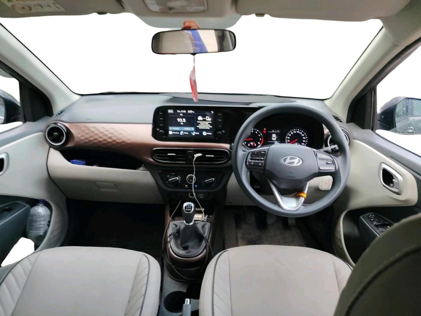 2023 Hyundai AURA SX 1.2 CNG, CNG, Manual, 58,284 km, interior