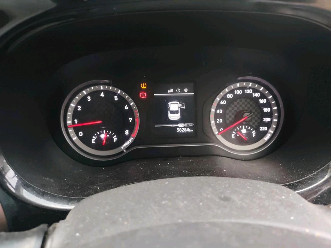 2023 Hyundai AURA SX 1.2 CNG, CNG, Manual, 58,284 km, interior