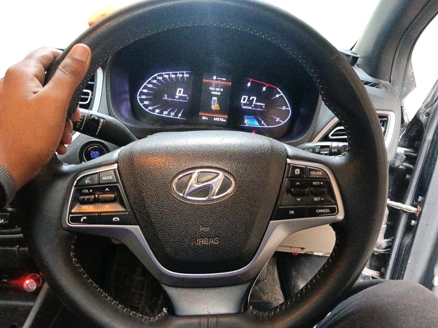 2022 Hyundai Verna SX 1.5 CRDI, Diesel, Manual, 65,377 km, interior