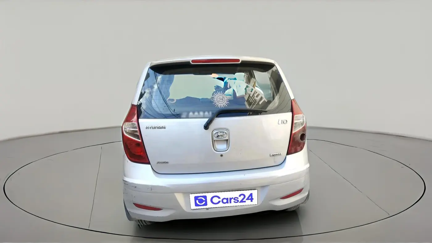 2012 Hyundai i10 SPORTZ 1.2 AT, Petrol, Automatic, 60,593 km, exterior