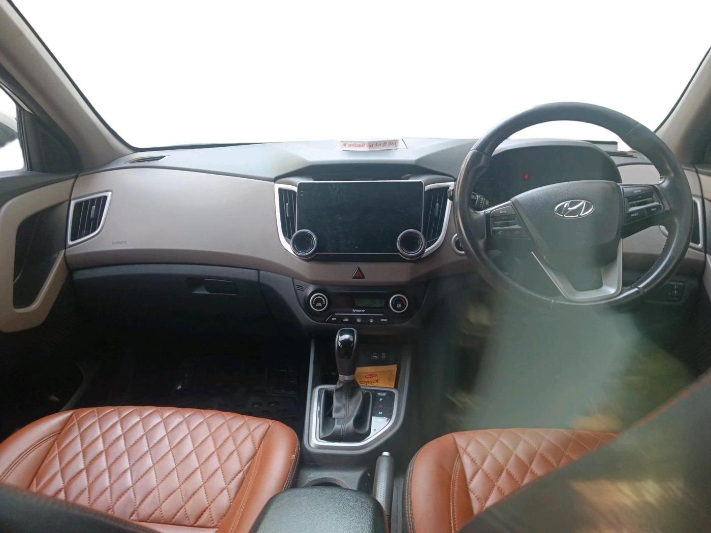 2018 Hyundai Creta SX PLUS AT 1.6 PETROL, Petrol, Automatic, 71,248 km, interior