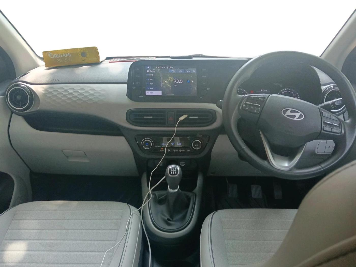 2023 Hyundai GRAND I10 NIOS ASTA 1.2 KAPPA VTVT, Petrol, Manual, 10,855 km, interior