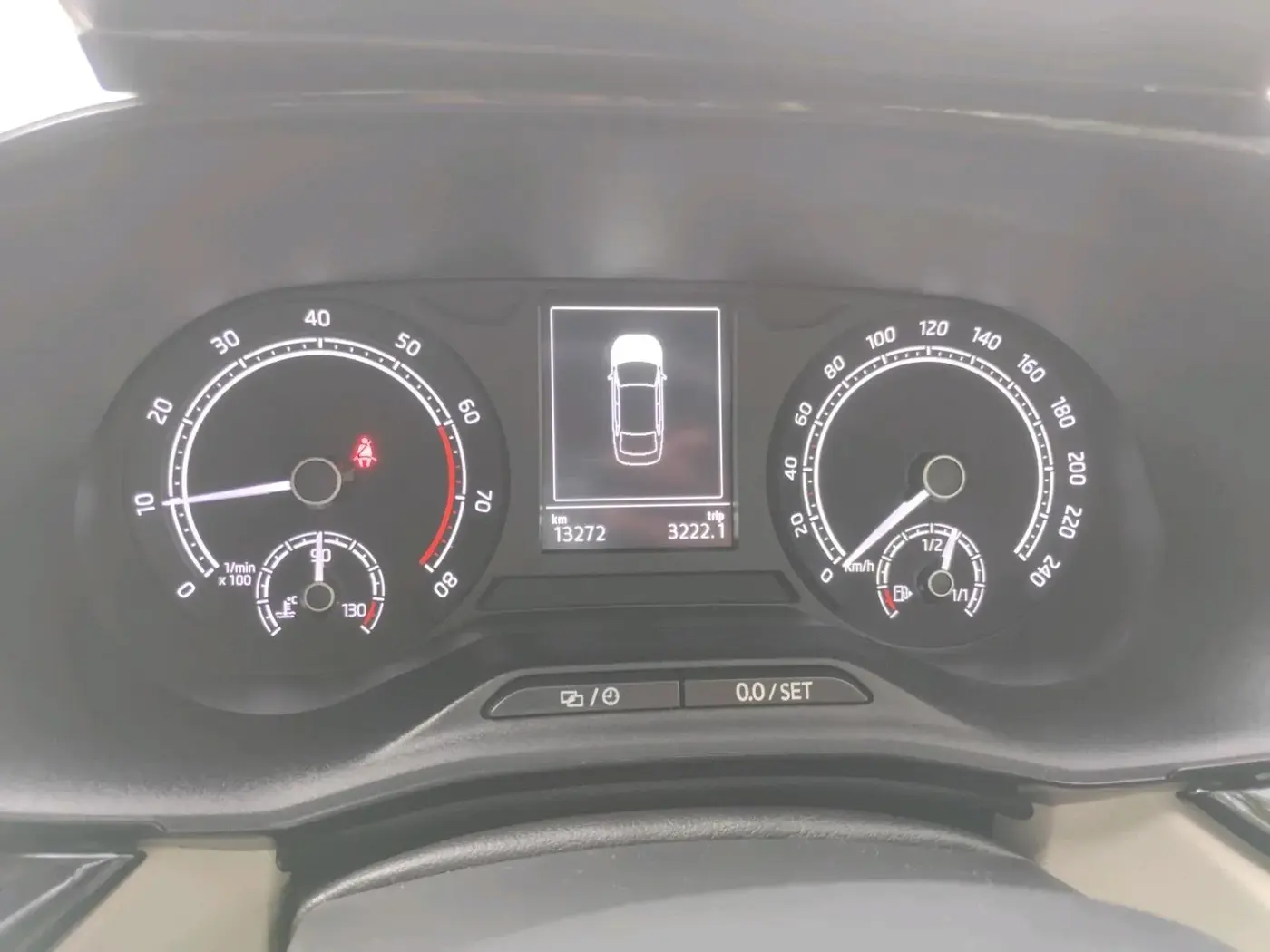 2023 Skoda SLAVIA AMBITION 1.0L TSI AT, Petrol, Automatic, 13,272 km, interior