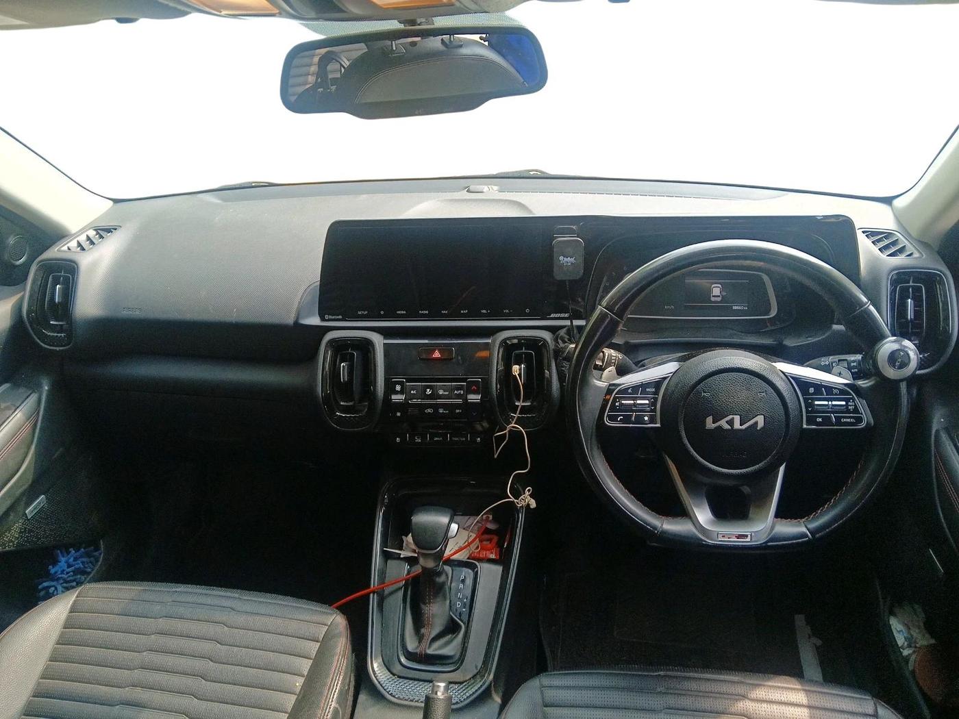 2022 KIA SONET GTX PLUS 1.5 AT, Diesel, Automatic, 38,660 km, interior