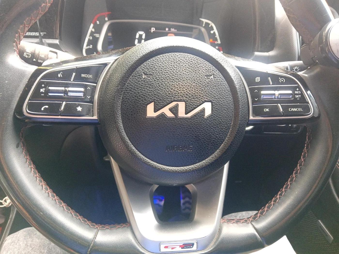 2022 KIA SONET GTX PLUS 1.5 AT, Diesel, Automatic, 38,660 km, interior