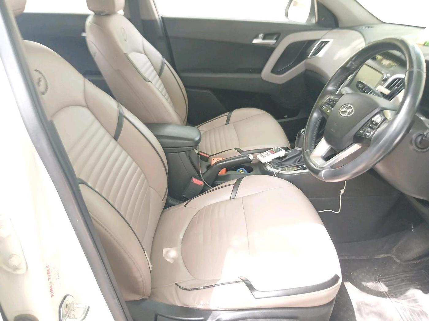2019 Hyundai Creta SX AT 1.6 PETROL, Petrol, Automatic, 55,206 km, interior