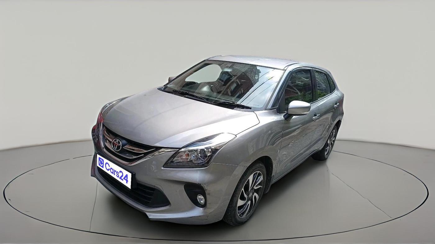 2019 Toyota Glanza V CVT, Petrol, Automatic, 58,225 km, exterior