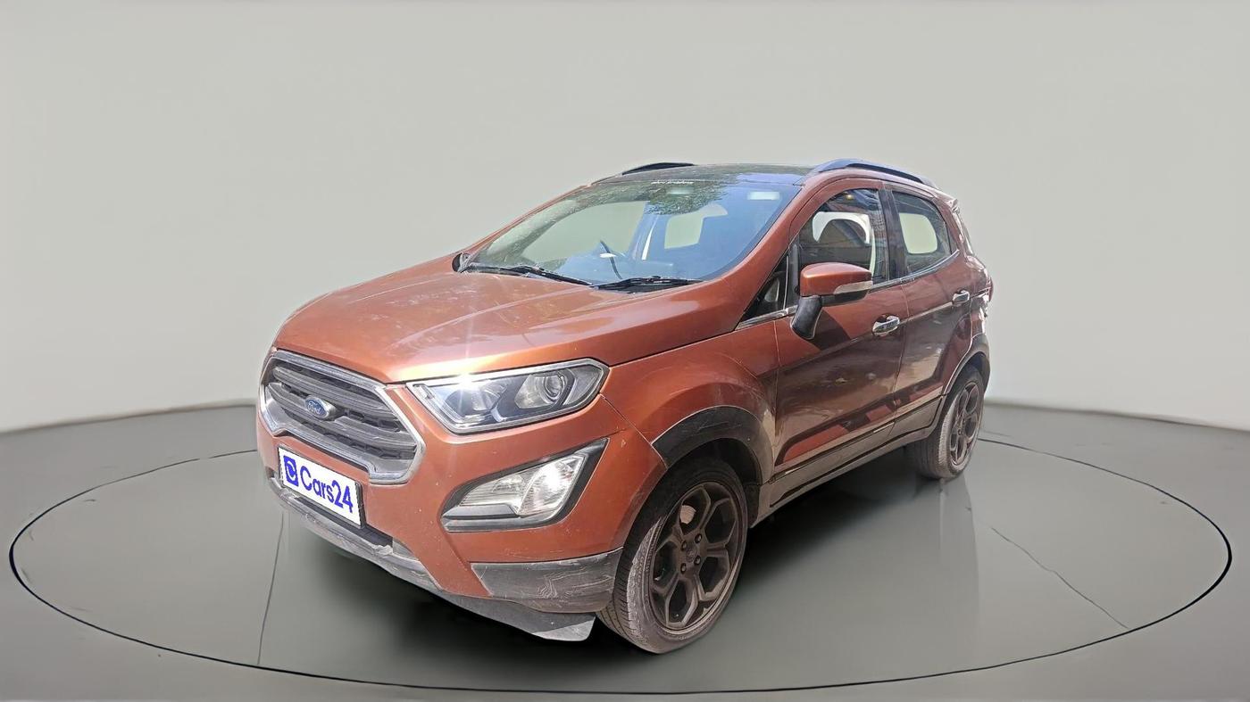 2018 Ford Ecosport TITANIUM 1.5L SPORTS(SUNROOF) DIESEL, Diesel, Manual, 1,02,988 km, exterior