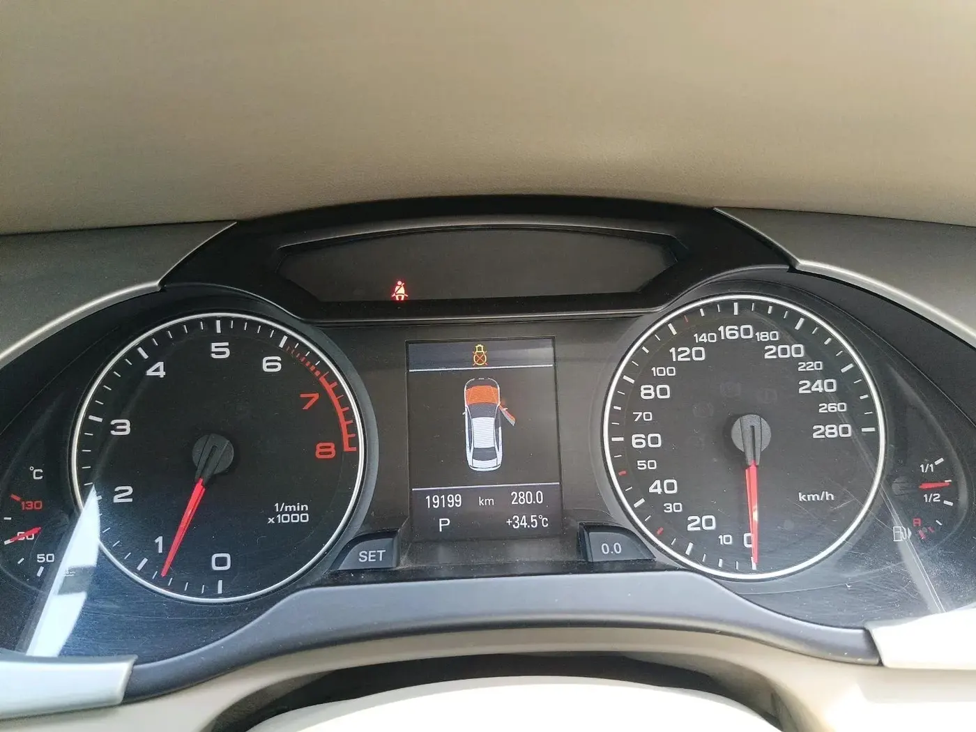 2011 Audi A4 1.8 TFSI MULTITRONIC, Petrol, Automatic, 19,199 km, interior