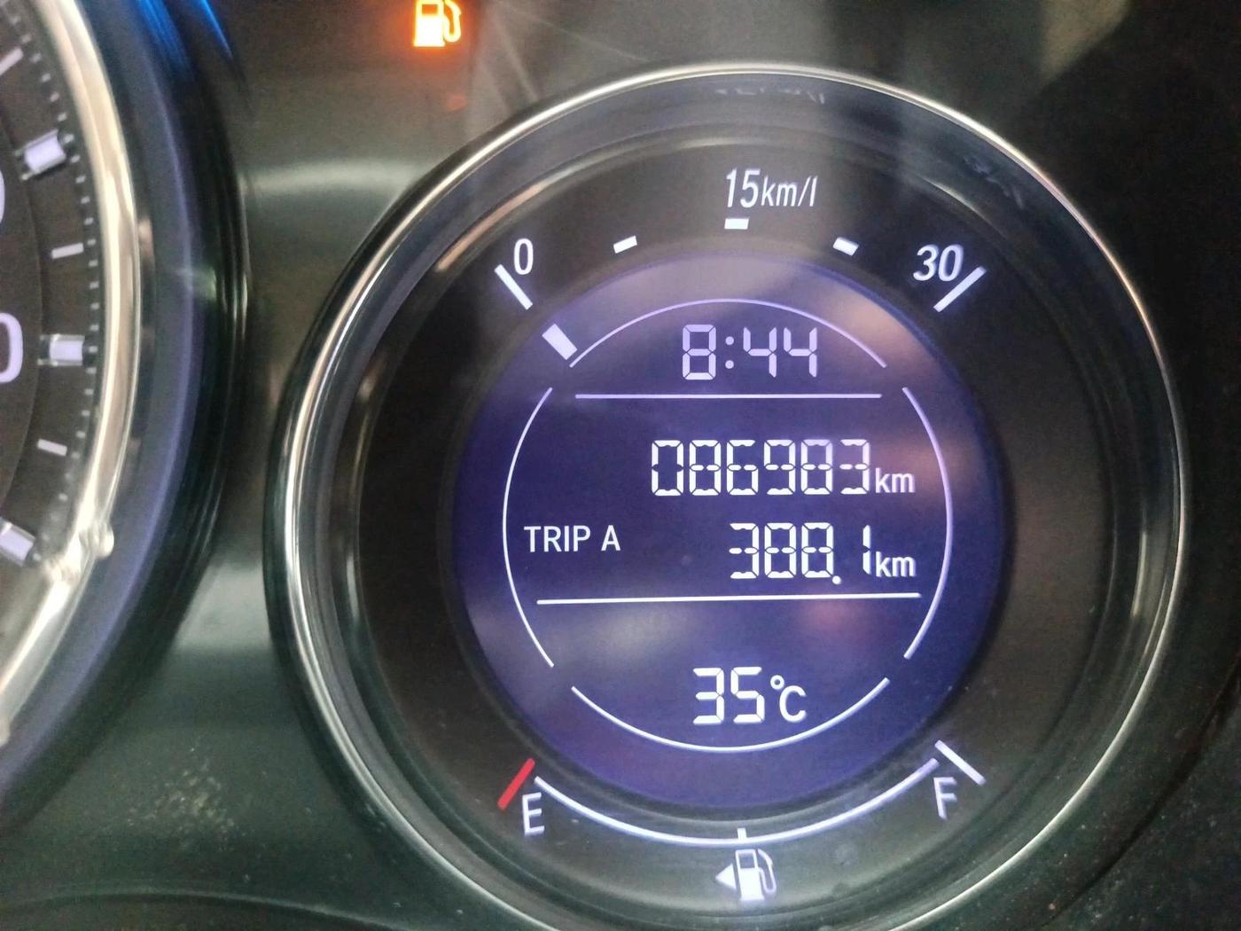 2019 Honda City 1.5L I-VTEC V MT, CNG, Manual, 86,983 km, interior