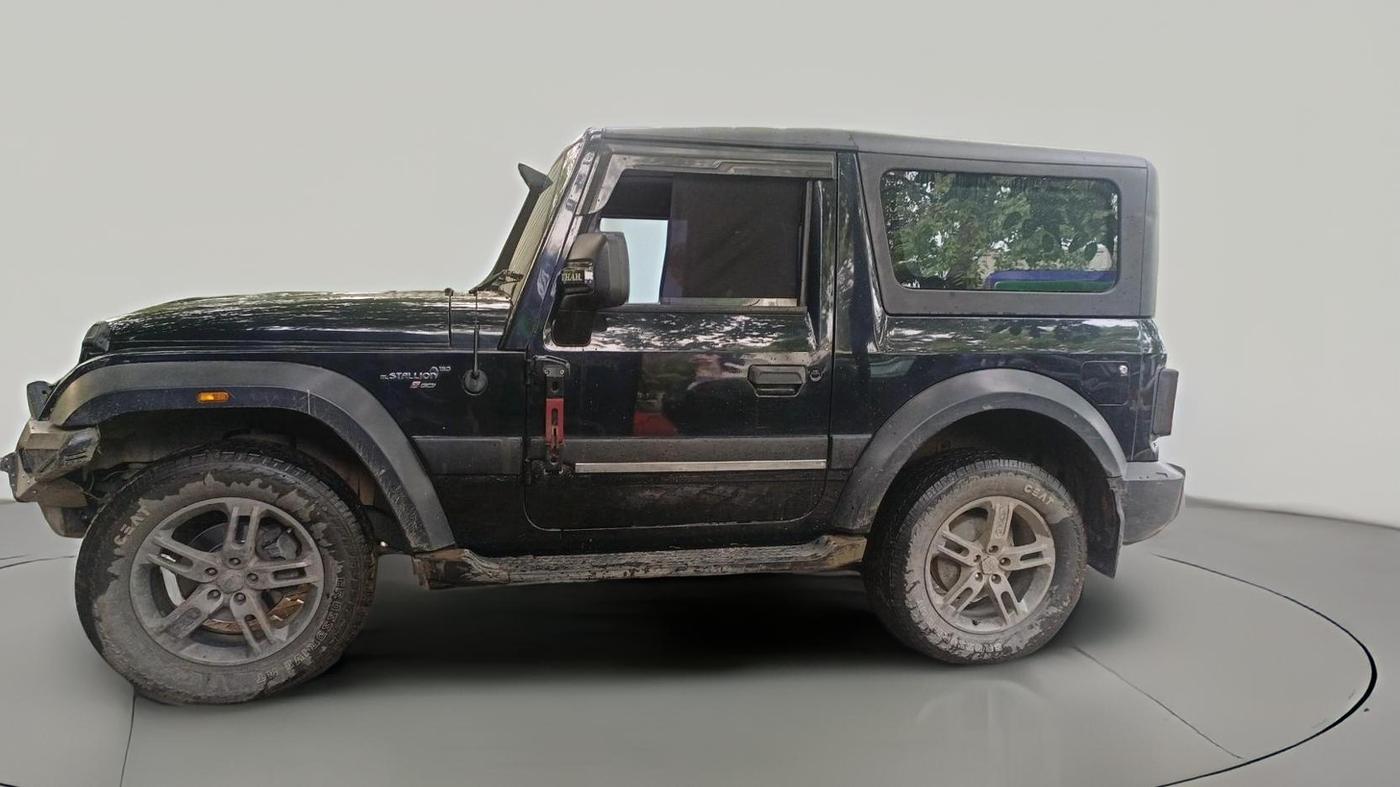 2022 Mahindra Thar LX PETROL HT 4WD AT, CNG, Automatic, 68,437 km, exterior