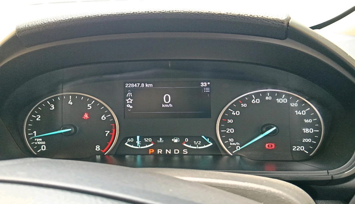 2019 Ford Ecosport TITANIUM + 1.5L PETROL AT, Petrol, Automatic, 22,847 km, interior