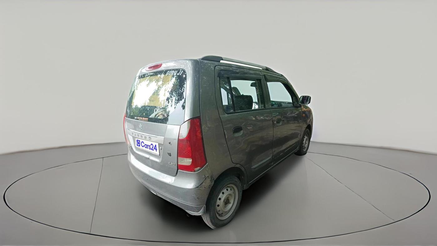 2012 Maruti Wagon R 1.0 LXI CNG, CNG, Manual, 1,45,981 km, exterior