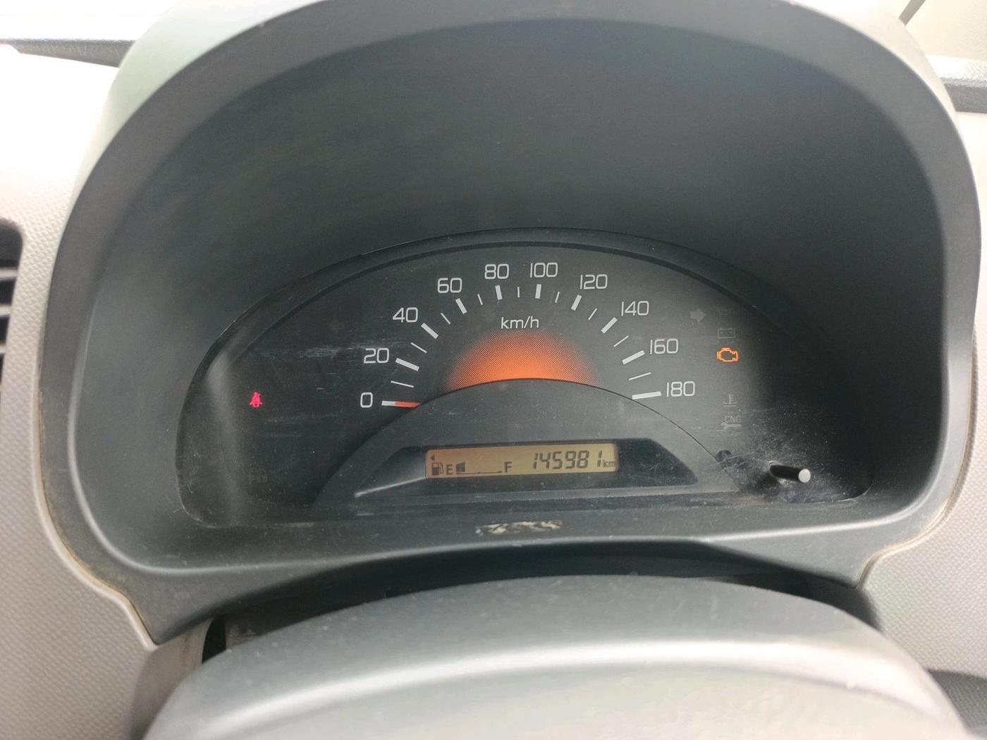 2012 Maruti Wagon R 1.0 LXI CNG, CNG, Manual, 1,45,981 km, interior