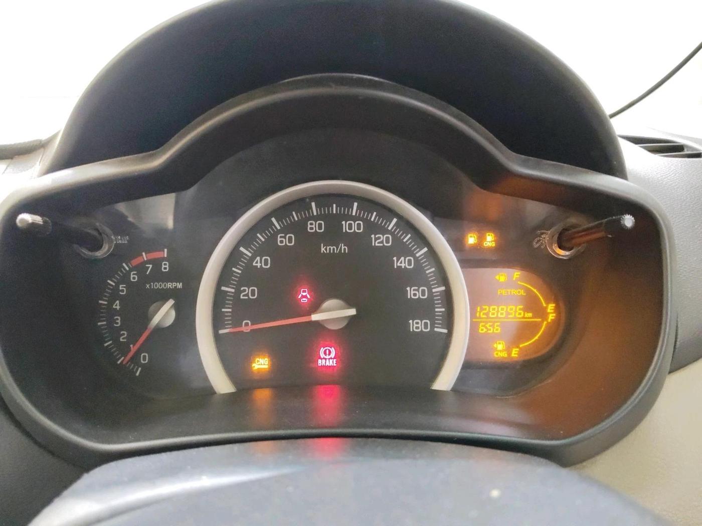 2017 Maruti Celerio VXI CNG, CNG, Manual, 1,28,896 km, interior