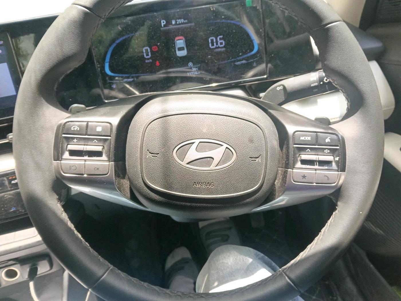 2024 Hyundai Verna  SX 1.5 MPI IVT, Petrol, Automatic, 11,774 km, interior