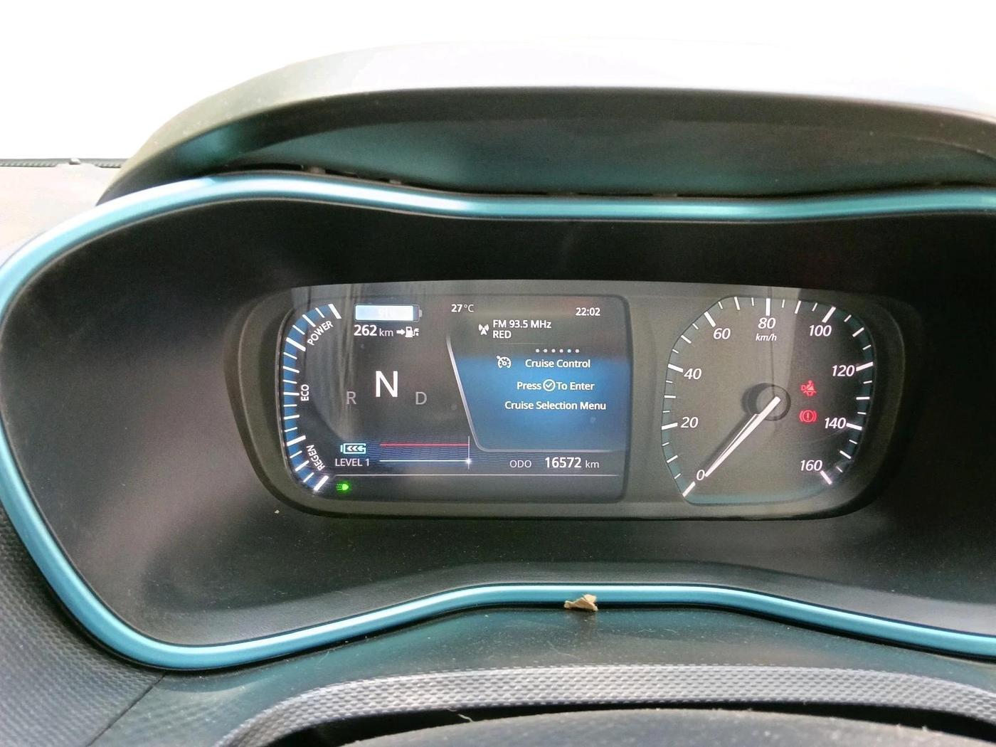 2020 Tata NEXON EV XZ PLUS, Electric, Automatic, 16,572 km, interior