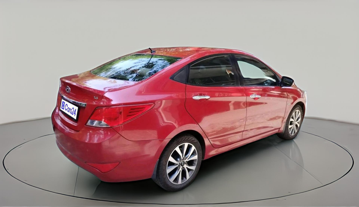 2015 Hyundai Verna FLUIDIC 4S1.6 VTVT S O AT, Petrol, Automatic, 74,077 km, exterior