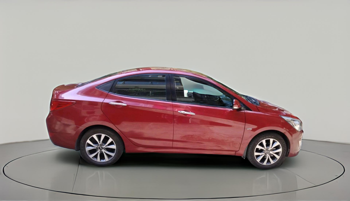 2015 Hyundai Verna FLUIDIC 4S1.6 VTVT S O AT, Petrol, Automatic, 74,077 km, exterior