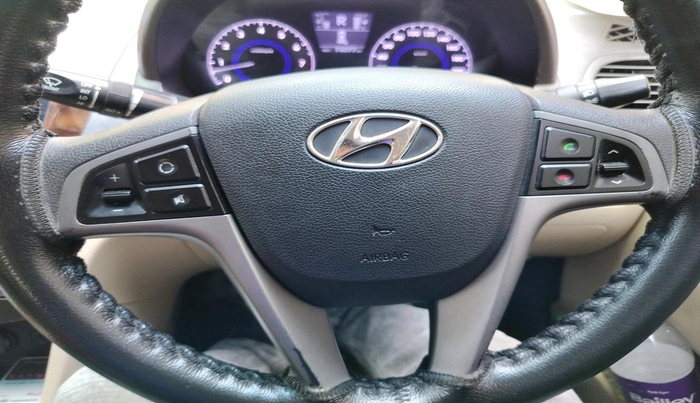 2015 Hyundai Verna FLUIDIC 4S1.6 VTVT S O AT, Petrol, Automatic, 74,077 km, interior