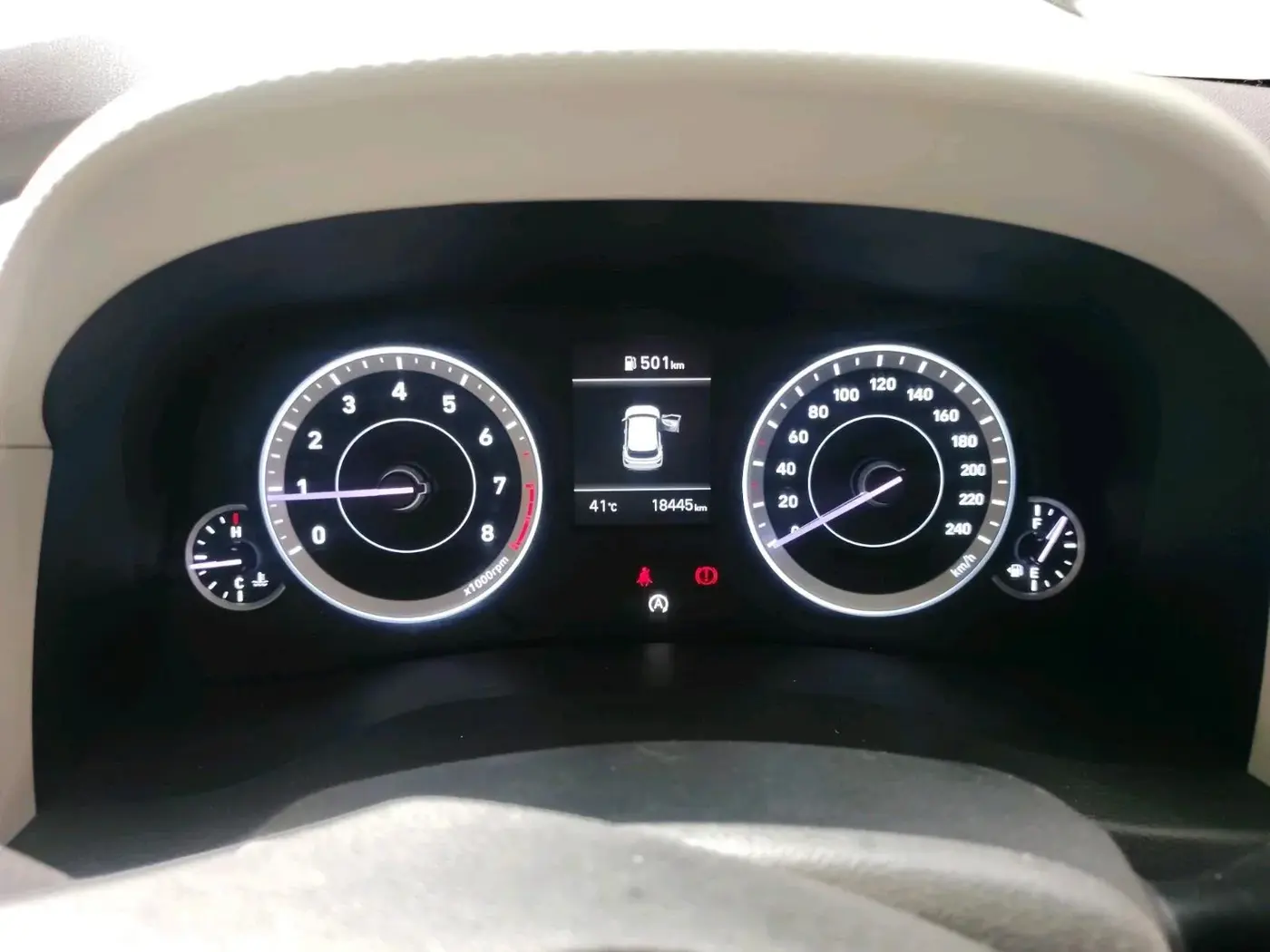 2023 Hyundai Creta SX 1.5 PETROL, Petrol, Manual, 18,445 km, interior