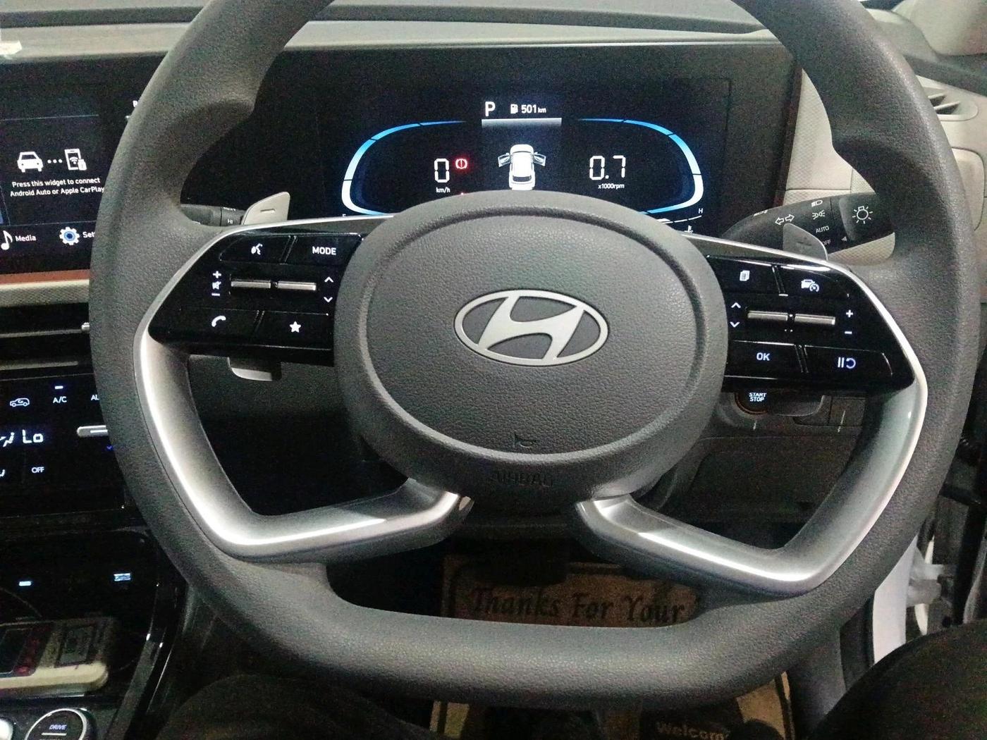2026 Hyundai Creta 1.5 S (O) MPi iVT, Petrol, Automatic, 1,509 km, interior