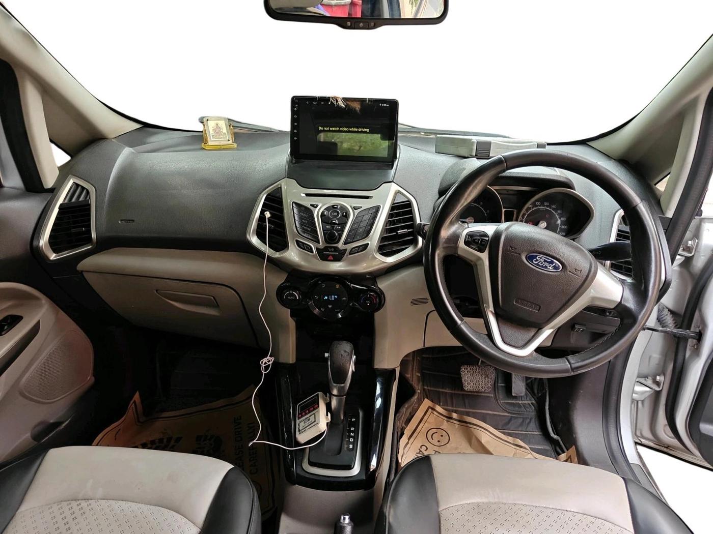 2016 Ford Ecosport TITANIUM 1.5L PETROL AT, CNG, Automatic, 1,00,000 km, interior
