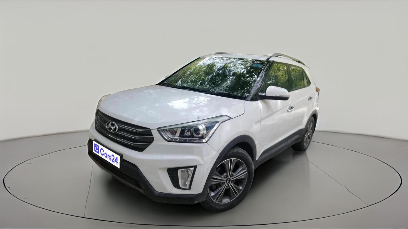 2017 Hyundai Creta SX PLUS AT 1.6 PETROL, CNG, Automatic, 80,782 km, exterior