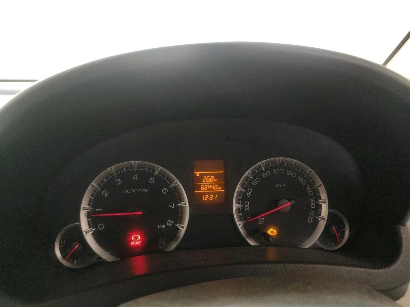2012 Maruti Swift Dzire VXI, CNG, Manual, 68,440 km, interior