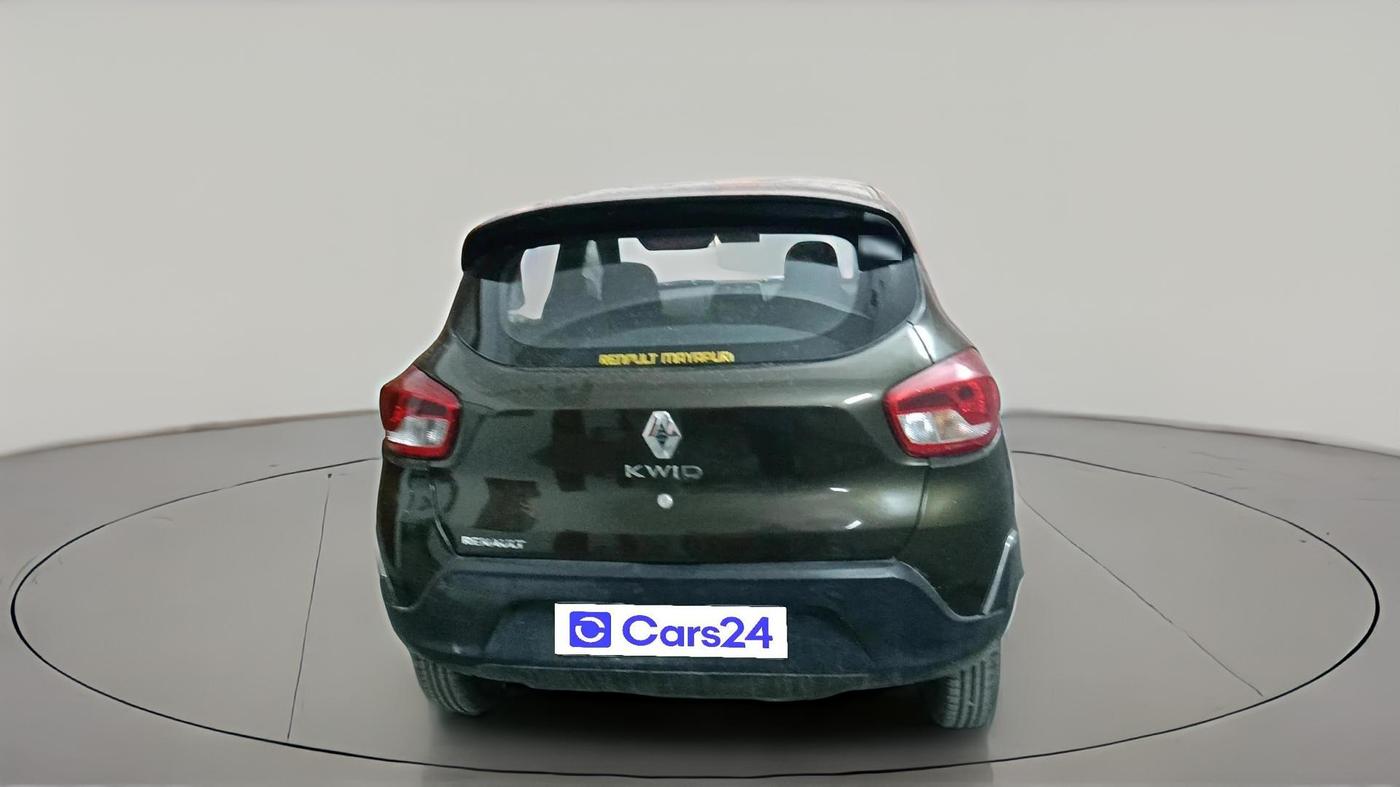 2017 Renault Kwid RXT 1.0 AMT (O), Petrol, Automatic, 60,713 km, exterior
