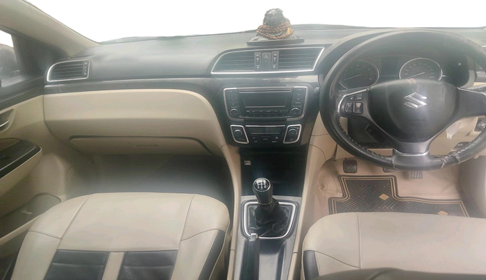 2017 Maruti Ciaz DELTA 1.4 MT PETROL, CNG, Manual, 94,858 km, interior