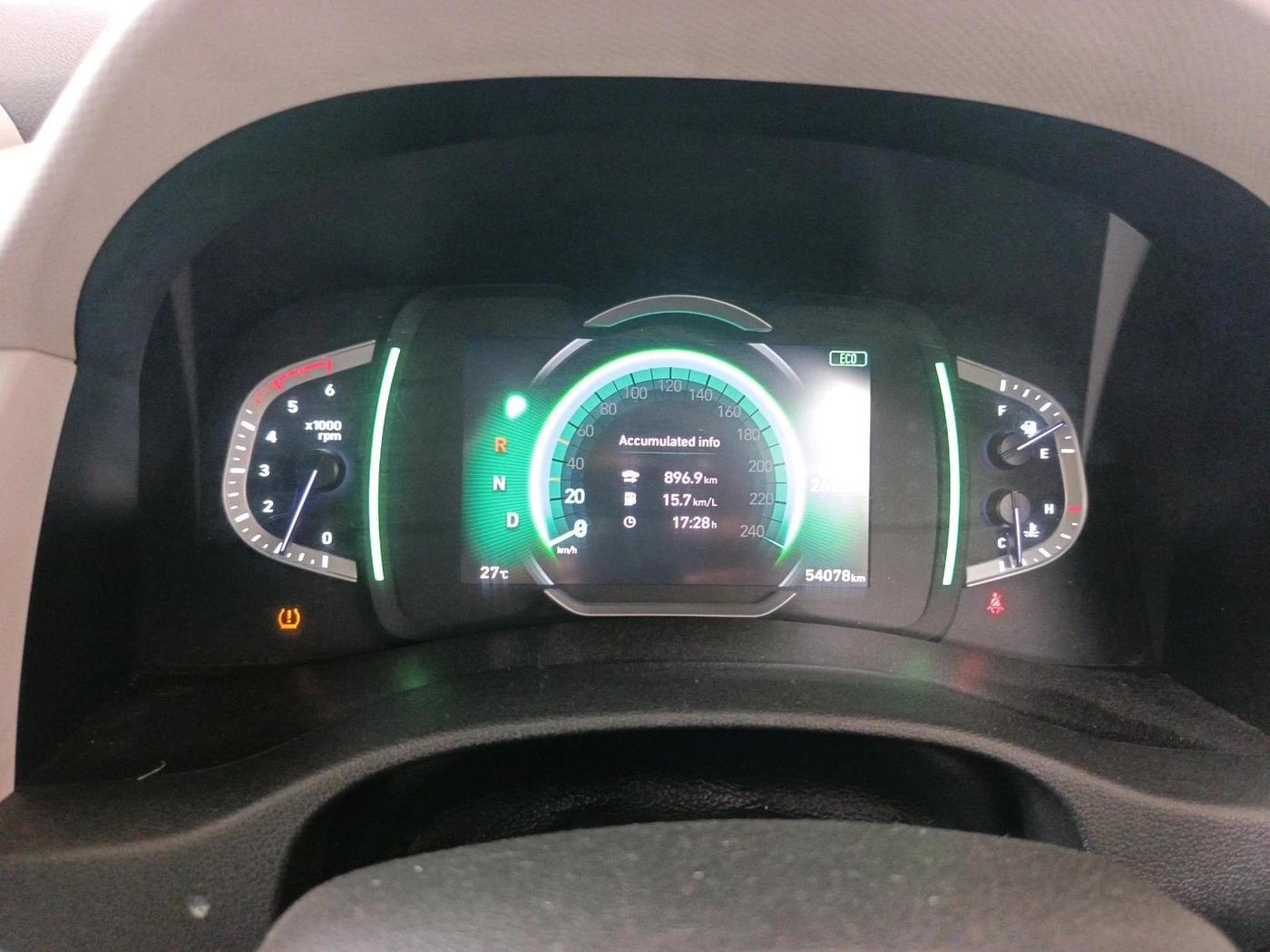 2020 Hyundai Creta SX (O) AT 1.5 DIESEL, Diesel, Automatic, 54,078 km, interior