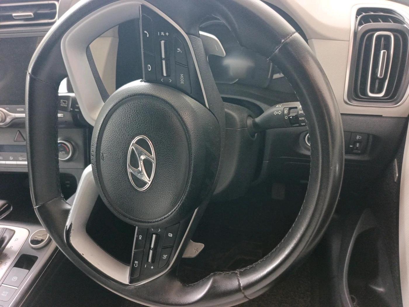 2020 Hyundai Creta SX (O) AT 1.5 DIESEL, Diesel, Automatic, 54,078 km, interior