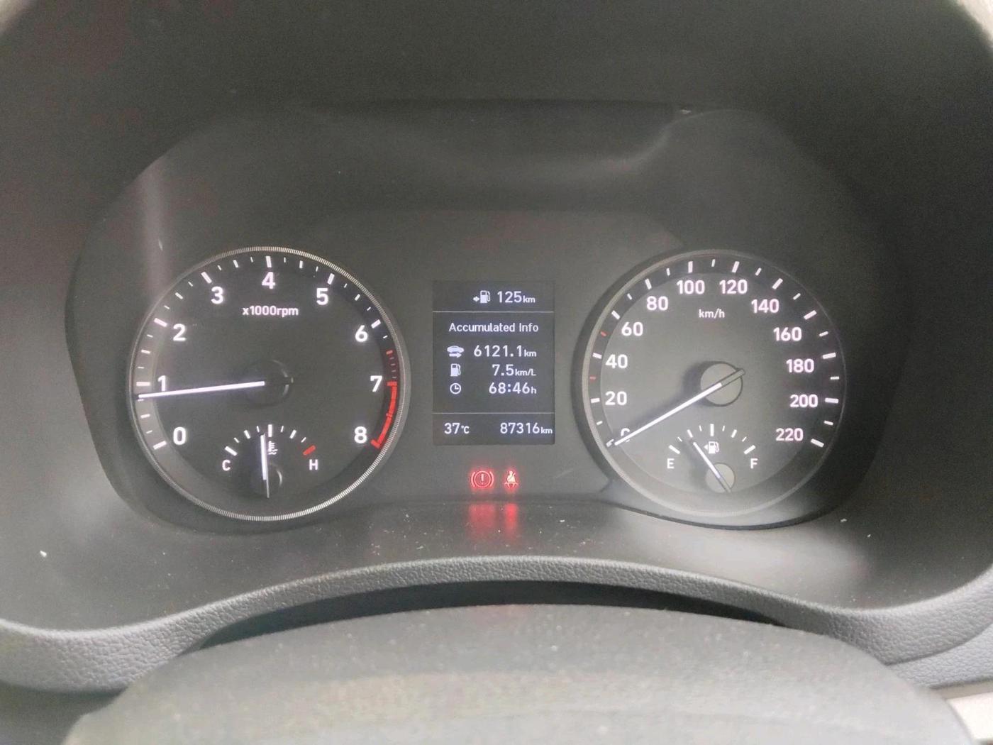 2019 Hyundai Verna 1.6 VTVT SX, Petrol, Manual, 87,316 km, interior
