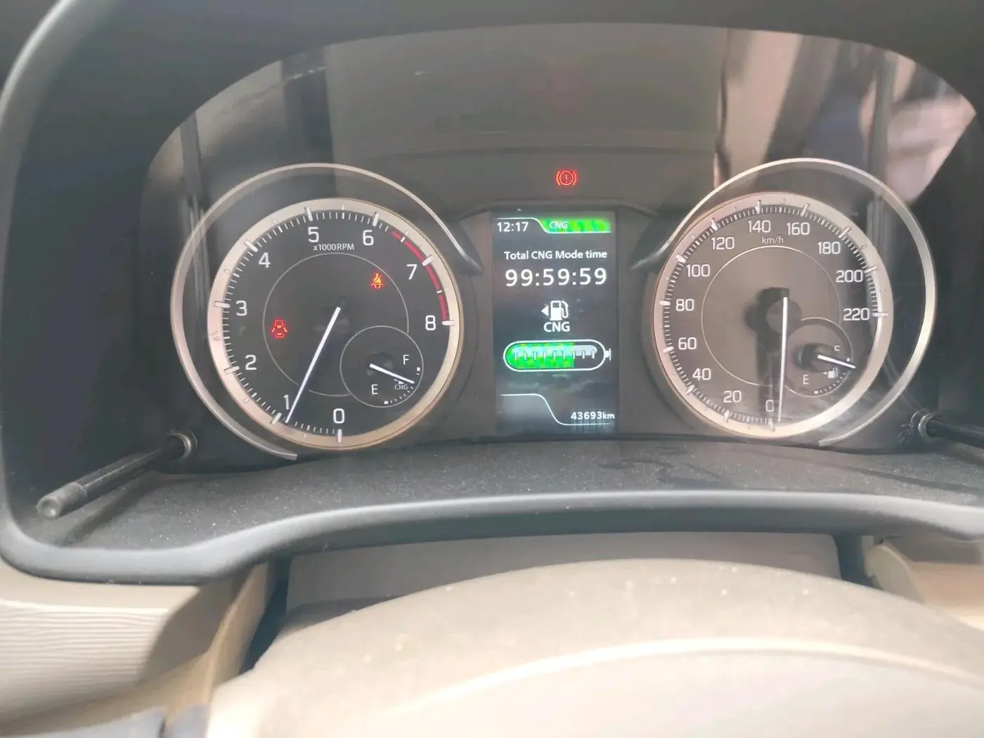 2022 Maruti Ertiga VXI CNG, CNG, Manual, 43,693 km, interior