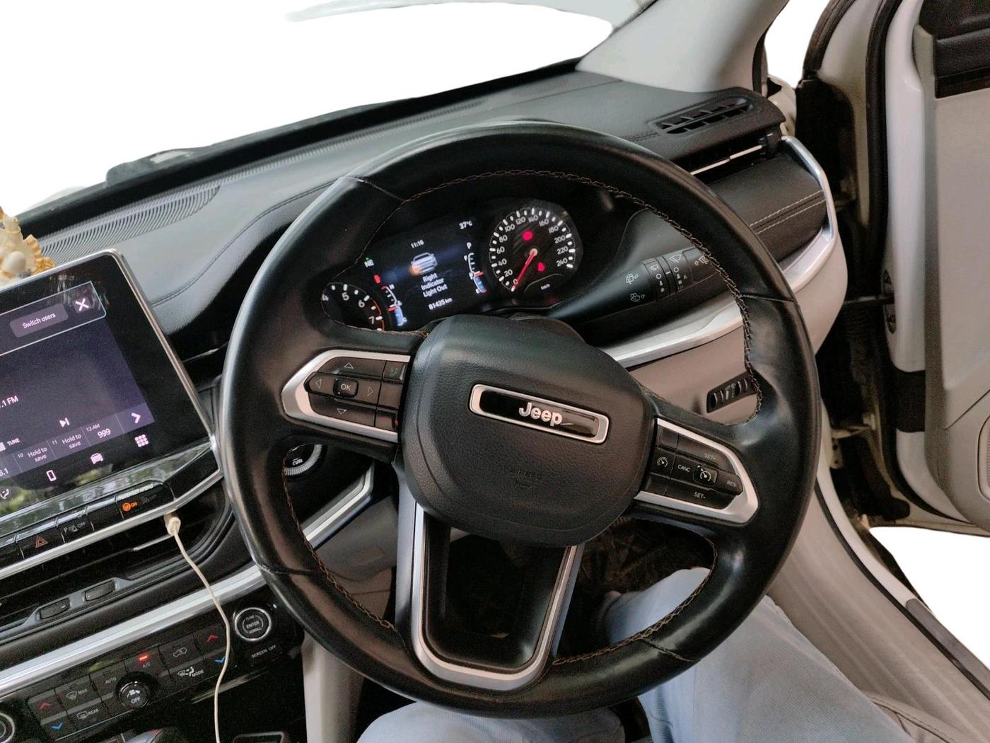 2021 Jeep Compass LIMITED (O) 1.4 PETROL DCT, Petrol, Automatic, 81,435 km, interior