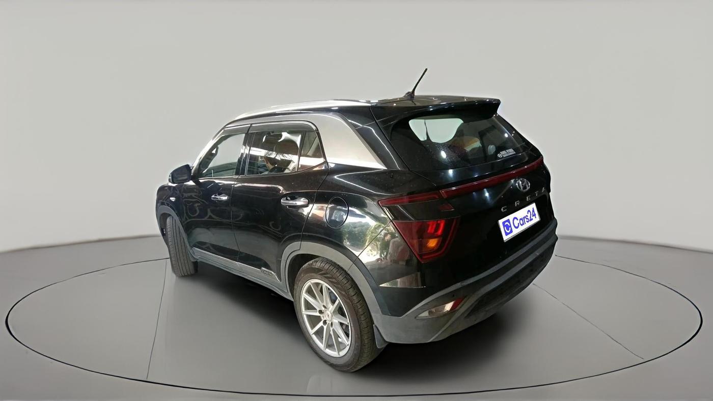 2021 Hyundai Creta E 1.5 PETROL, Petrol, Manual, 1,02,214 km, exterior