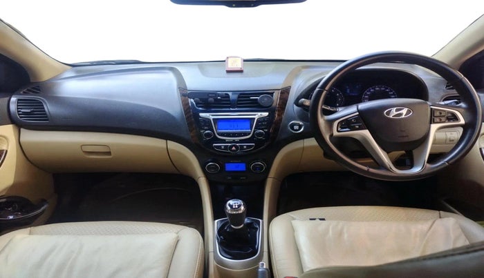 2011 Hyundai Verna FLUIDIC 1.6 VTVT SX OPT, Petrol, Manual, 90,404 km, interior