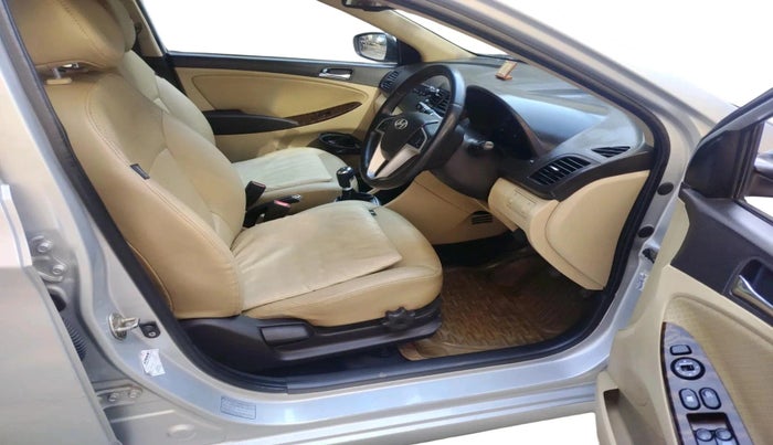 2011 Hyundai Verna FLUIDIC 1.6 VTVT SX OPT, Petrol, Manual, 90,404 km, interior