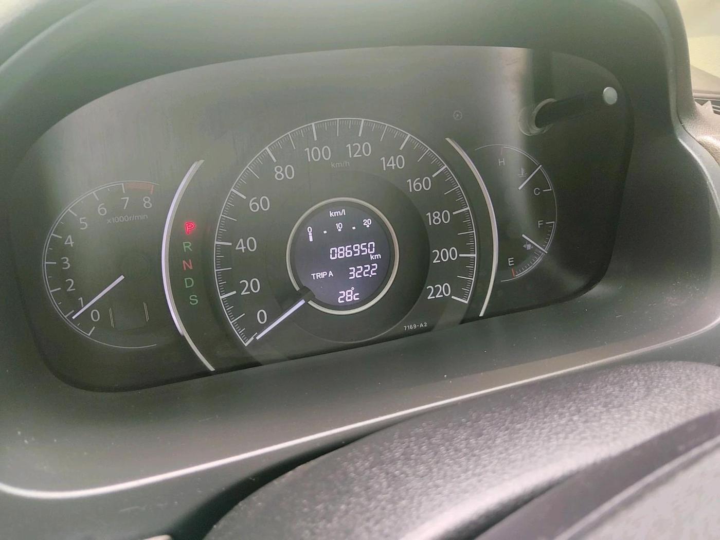2014 Honda CRV 2.4L 2WD AT, CNG, Automatic, 1,13,500 km, interior