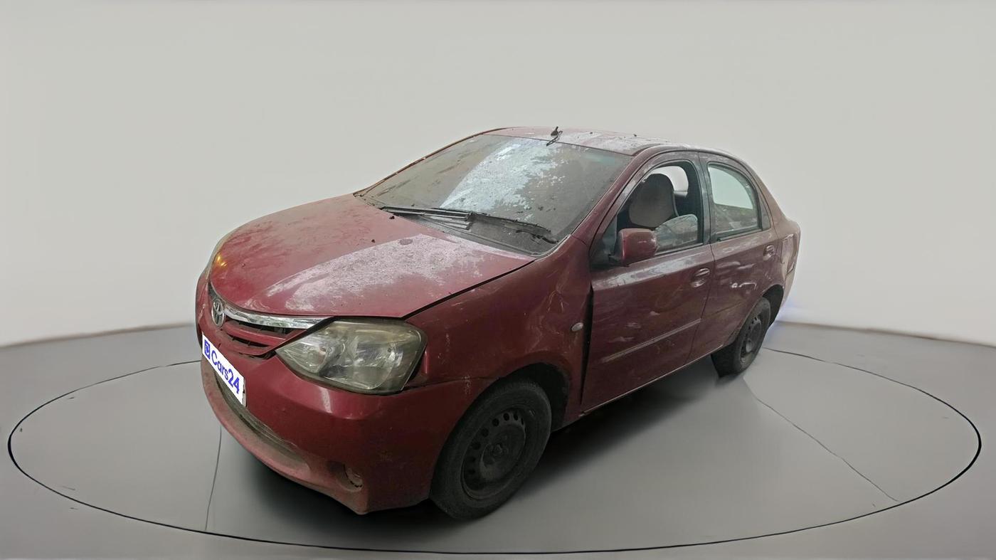 2012 Toyota Etios G, Petrol, Manual, 56,424 km, exterior