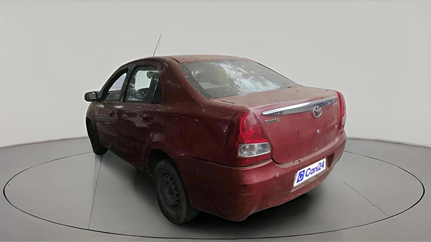 2012 Toyota Etios G, Petrol, Manual, 56,424 km, exterior