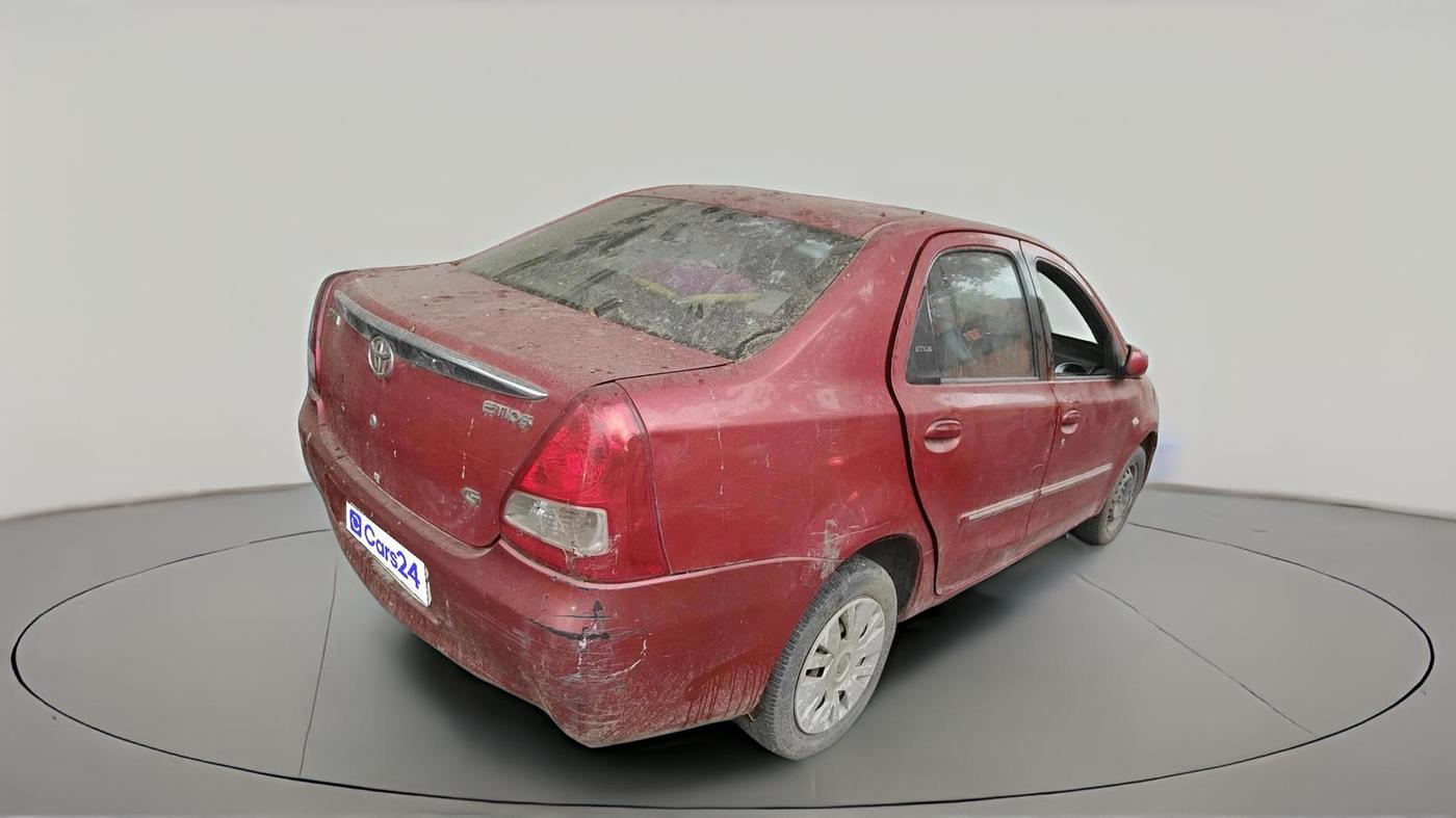 2012 Toyota Etios G, Petrol, Manual, 56,424 km, exterior