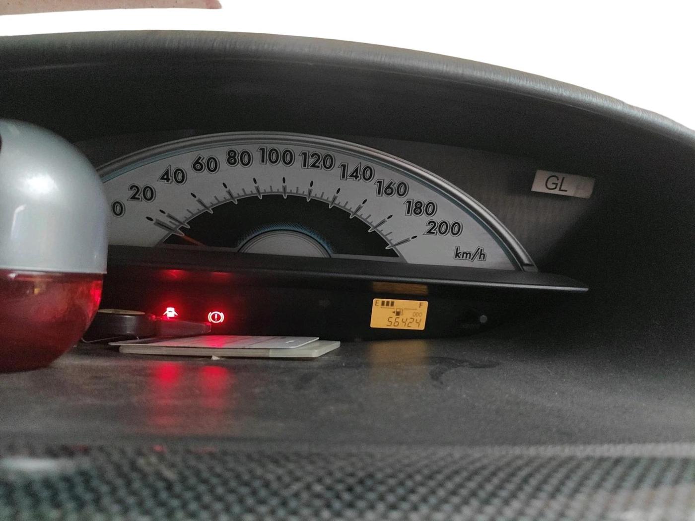 2012 Toyota Etios G, Petrol, Manual, 56,424 km, interior