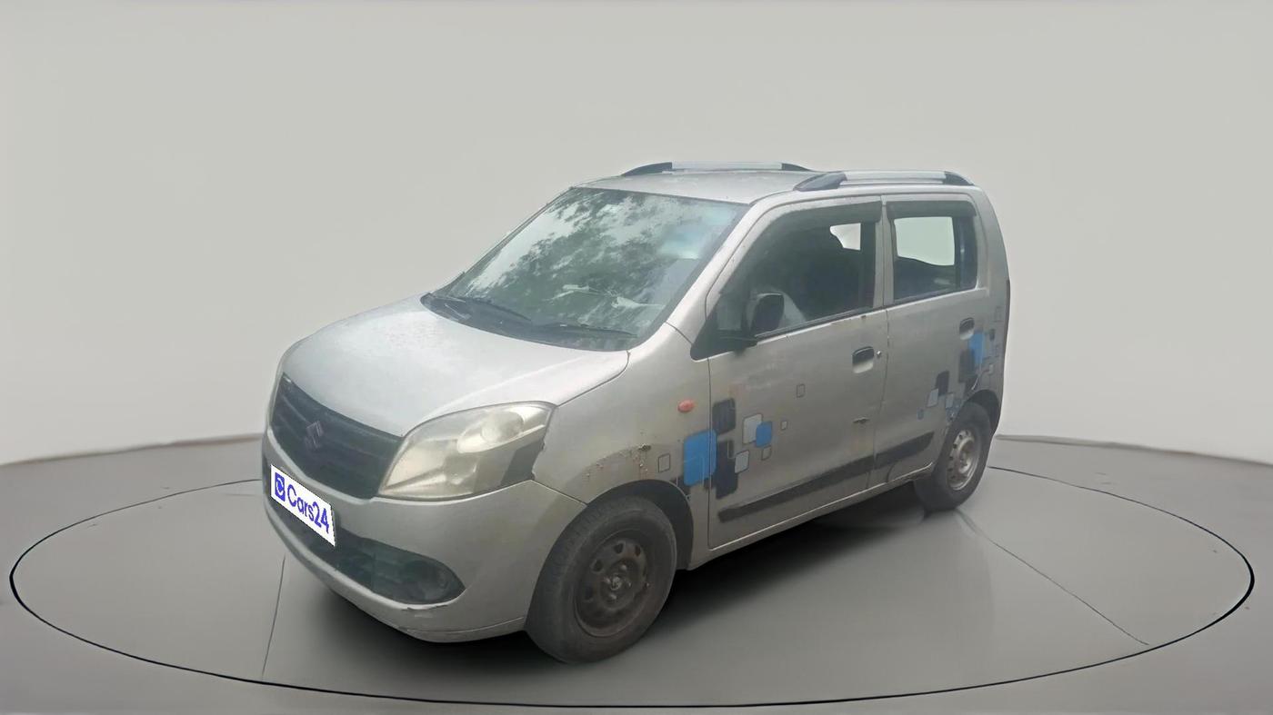 2012 Maruti Wagon R 1.0 LXI, CNG, Manual, 60,383 km, exterior