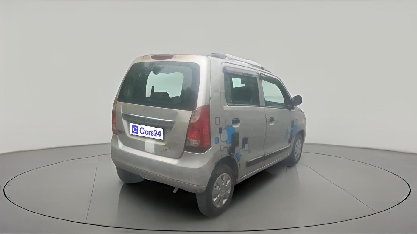 2012 Maruti Wagon R 1.0 LXI, CNG, Manual, 60,383 km, exterior